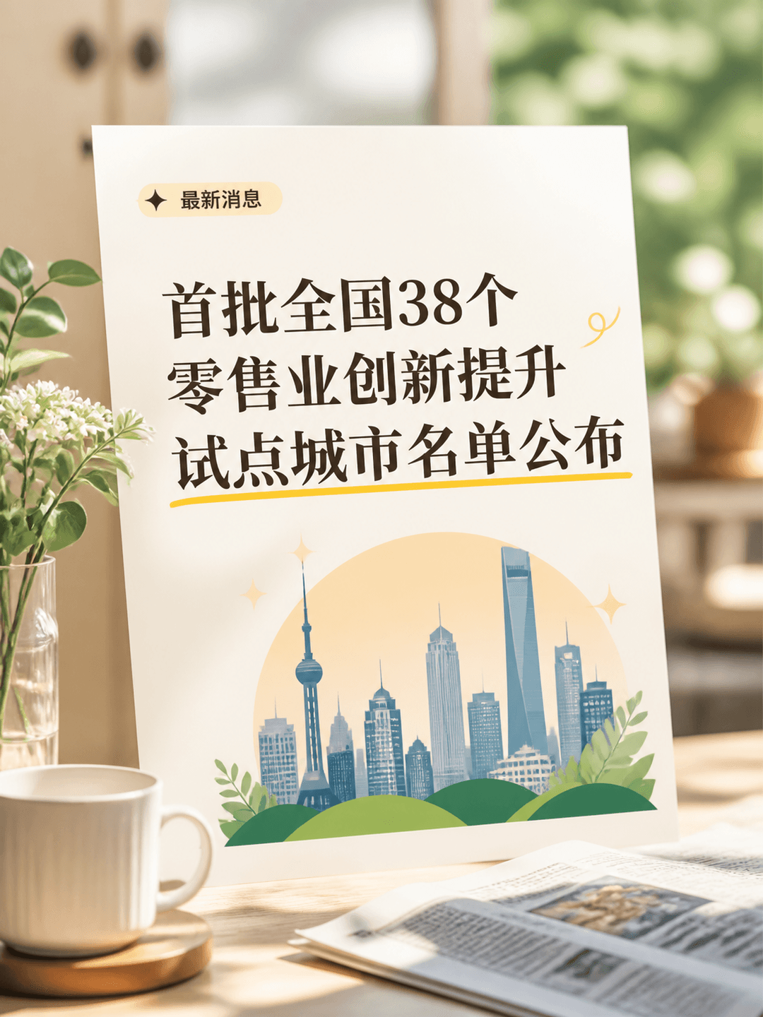 人民网财经资讯生成的封面卡片